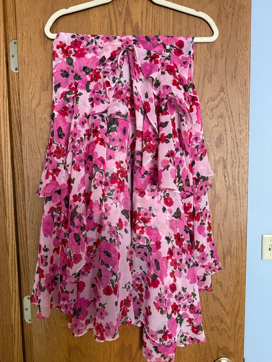 Misa Los Angeles Lucia skirt in pink floral